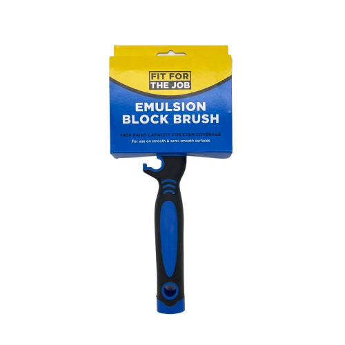 Decorating Supplies Direct Fit For The Job Emulsion Block Brush 10cm